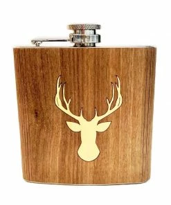 COCKTAILS WOOD FLASKS