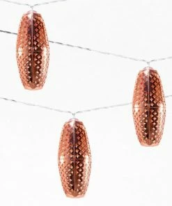 AL BOHO COPPER MARRAKESH SOLAR STRING LIGHTS