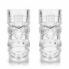 VK COCKTAILS CRYSTAL TIKI GLASSES