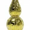 SB GOLD CERAMIC GOURD VASES BOHO