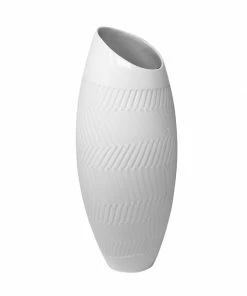SB BOHO WHITE ASYMMETRIC VASES