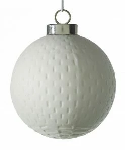 AD WHITE DREAMY BISQUE ORNAMENTS