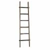 SB WOOD BLANKET LADDER 76” WALL DECOR