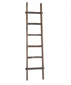 SB WOOD BLANKET LADDER 76” WALL DECOR