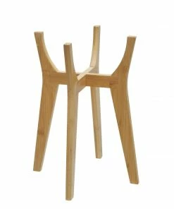 SB WHITE TALL PLANTER W/STAND