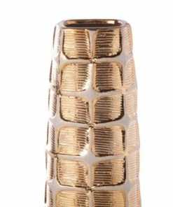 UT IMPERIAL BRONZE CERAMIC VASE