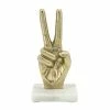 SB GOLD PEACE SIGN HAND FAUNA