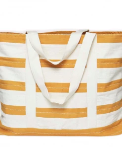 STRIPED CANVAS TOTE FAIR TRADE