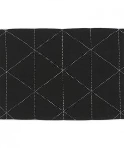 AN CHARCOAL GRAPH NAPKINS & PLACEMATS (INDIA) BLACK