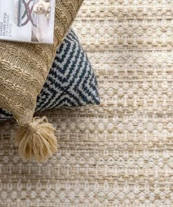 NLD RUGS WOOL STRIPED WOOL FLATWEAVE