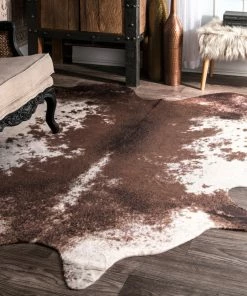 NLD HALINA FAUX COWHIDE BLACK