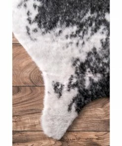 NLD HALINA FAUX COWHIDE BLACK