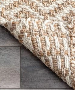 NLD PIP TRELLIS JUTE RUG JAPANDI