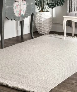 NLD BRAIDED COURT TASSEL IVORY HYGGE