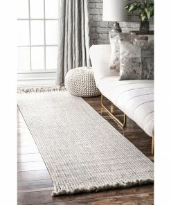 NLD BRAIDED COURT TASSEL IVORY HYGGE