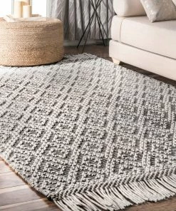 NLD MID CENTURY HAND WOVEN DARLEN TASSEL