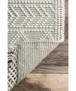 NLD HAND WOVEN TABAT TASSEL MID CENTURY