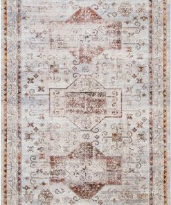 NLD VINTAGE ZAH NATIVE EARTH RUG RUGS