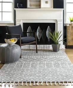 NLD RUGS WOOLEN TRELLIS RUG