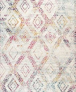 NLD CHERELLE RAINBOW GEOMETRIC RUG