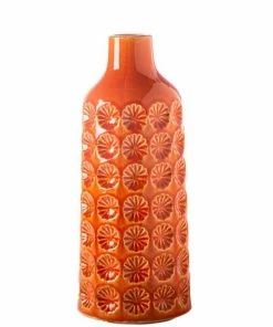 UT CLOVER DEBOSSED SUNRISE VASE