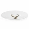 ENTERTAINING STAG GOLD PLATTER, 16" LARGE