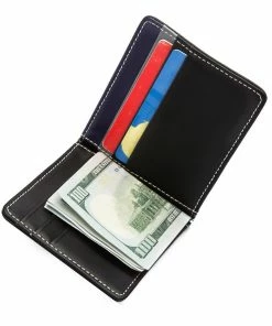 BK SUPREME VEGAN LEATHER BIFOLD WALLET BLACK 14 BK SUPREME VEGAN LEATHER BIFOLD WALLET BLACK