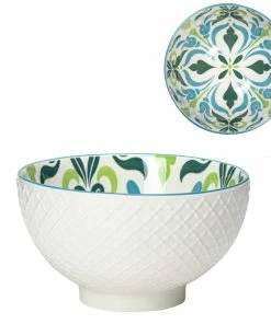TT KIRI TEAL FILIGREE BOWLS BOHO