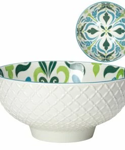 TT KIRI TEAL FILIGREE BOWLS BOHO