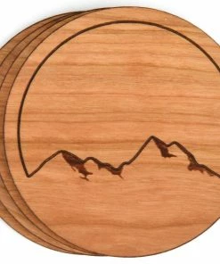 WOOD COASTERS BOHO