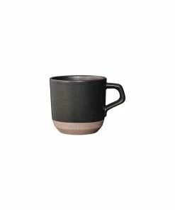 KN BLACK CERAMIC MUGS
