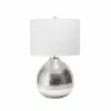 NLD IRON POLISHED TABLE LAMP - 24 LIGHTING