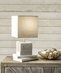 NLD LIGHTING MARBLE TABLE LAMP - 17