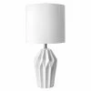 NLD CERAMIC FACETED TABLE LAMP - 24 LIGHTING