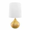NLD GOLD METAL ETCHED TABLE LAMP - 27