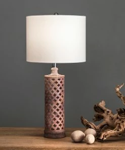 NLD MARBLE TABLE LAMP - 24 LIGHTING