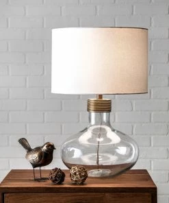 NLD LIGHTING GLASS WIRE TABLE LAMP - 15