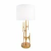 NLD GOLD METAL TABLE LAMP - 30