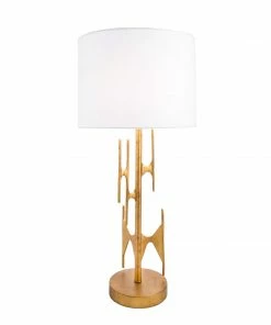 NLD GOLD METAL TABLE LAMP - 30