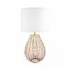 NLD LIGHTING BRASS WIRE TABLE LAMP - 27