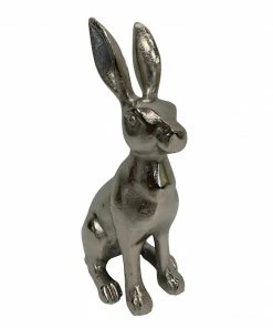 BD NICKEL FINISHED ALUMINUM RABBITS