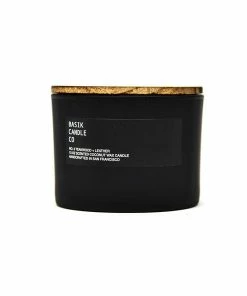 BC TEAKWOOD + LEATHER BLACK