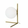 SBD GOLD & GLASS SPHERE TABLE LAMP - 16