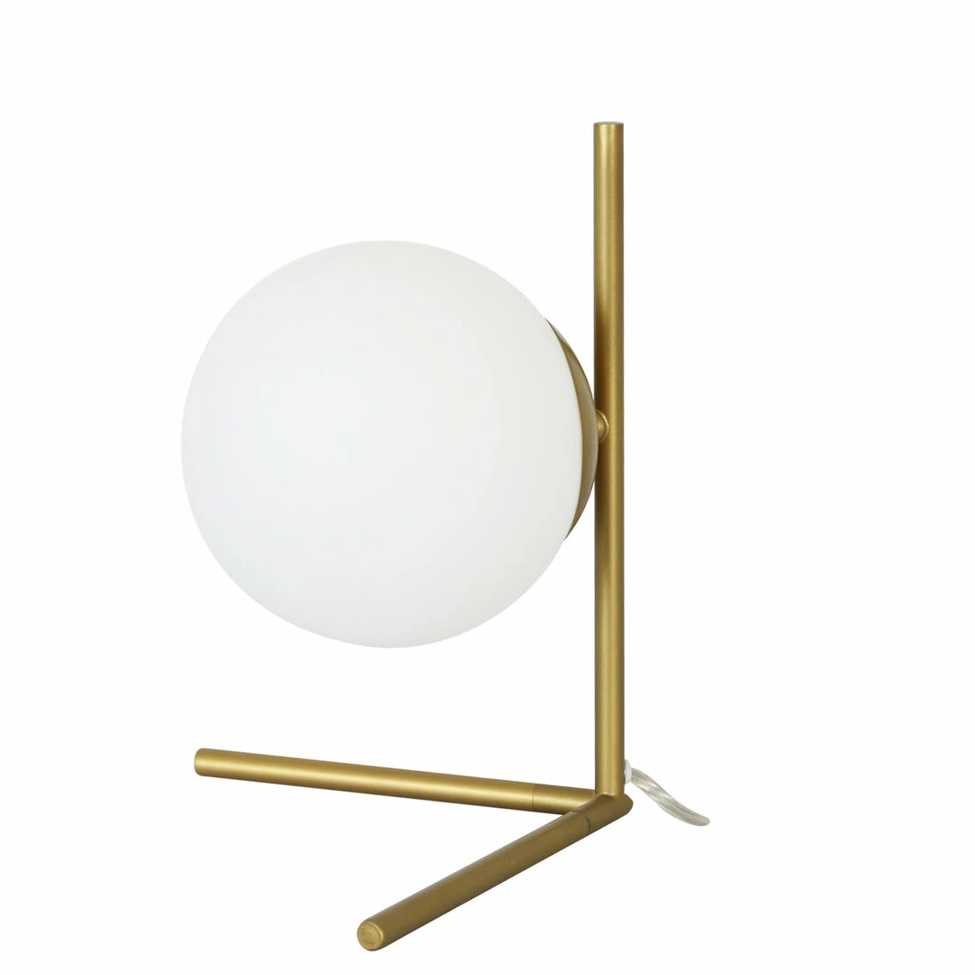 SBD GOLD & GLASS SPHERE TABLE LAMP - 16 3 SBD GOLD & GLASS SPHERE TABLE LAMP - 16