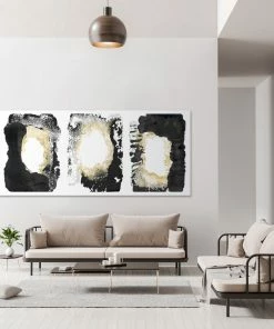 LBD How Wonderful It Is Triptych By FORM Design Studio BLACK