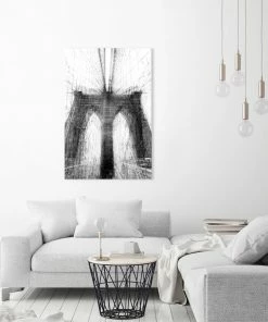 LBD Fractions Of Brooklyn Bridge By Guseul Park WALL ART