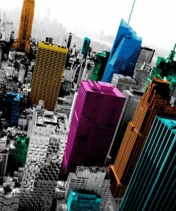 LBD WALL ART Top Of The Rock By Mari Urasawa