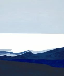 LBD Deep Blue Flow I By Sara Brown