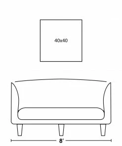 LBD Deep Blue Flow I By Sara Brown