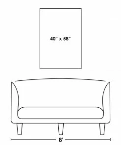 LBD Quartered V WALL ART